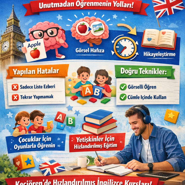 İngilizce Kelime Ezberleme Teknikleri